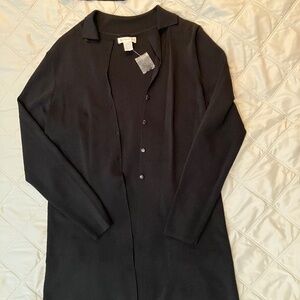WORTHINGTON Long Black Formal Sweater NWT